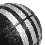 ADIDAS 3S Rubber Mini      BLACK/SILVMT - Image 4
