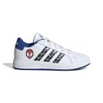 ADIDAS GRAND COURT SPIDER- FTWWHT/CBLACK/ROYBLU