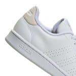 ADIDAS ADVANTAGE           FTWWHT/FTWWHT/PUTMAU - Image 8