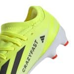 ADIDAS X CRAZYFAST LEAGUE  TESOYE/CBLACK/FTWWHT - Image 7