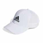 ADIDAS BBALLCAP LT EMB     WHITE/BLACK