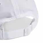 ADIDAS BBALLCAP LT EMB     WHITE/BLACK - Image 4