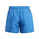 ADIDAS YB BOS SHORTS       BROYAL/WHITE - Image 2