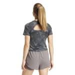 ADIDAS AOP FLOWER TEE      GREFIV/CARBON - Image 2