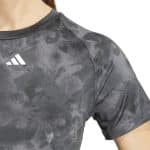 ADIDAS AOP FLOWER TEE      GREFIV/CARBON - Image 3