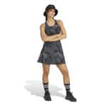 ADIDAS W AOP DRESS         GREFIV/CARBON/BLACK - Image 5