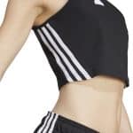ADIDAS W FI 3S TANK        BLACK - Image 4