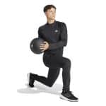 ADIDAS GYM+ 1/4ZIP         BLACK - Image 5