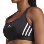 ADIDAS PWRCT MS 3S BRA     BLACK/WHITE - Image 3