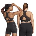 ADIDAS PWRCT MS 3S BRA     BLACK/WHITE - Image 6