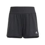 ADIDAS JG PACER KN SHO     BLACK/WHITE/REFSIL