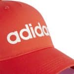 ADIDAS DAILY CAP           BRIRED/WHITE - Image 3