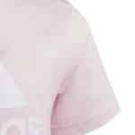 ADIDAS LK BL CO TEE        CLPINK/WHITE - Image 4