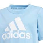 ADIDAS LK BL CO TEE        SEBLBU/WHITE - Image 3