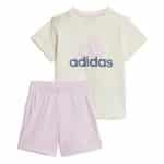 ADIDAS I BL CO T SET       IVORY/CLPINK