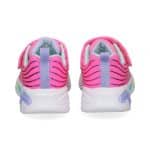 SKECHERS Gore  Strap Rainbow Foil Sneaker W/ Lighted Outsole - Image 4