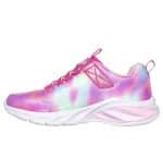 SKECHERS Bungee And Strap Sneaker W/ Multi Print  Sparkle Mesh Upper - Image 2