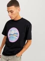 JACKJONES JORTAMPA GRAPHIC TEE SS CREW NECK - Image 5