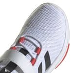 ADIDAS RACER TR23 EL K     FTWWHT/CBLACK/BRIRED - Image 8