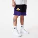 NEW ERA NBA COLOUR  BLOCK SHORT LOSLAK  BLKTRP - Image 4