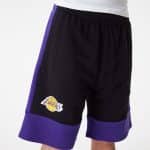 NEW ERA NBA COLOUR  BLOCK SHORT LOSLAK  BLKTRP - Image 6