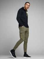 JACKJONES JPSTPAUL JJFLAKE CARGO OLIVE NIGHT NOOS - Image 4