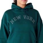 NEW ERA MLB DIAMANTE HOODIE NEYYAN  DKG - Image 3