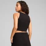 PUMA CLASSICS Ribbed Crop Top - Image 2