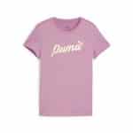 PUMA ESS+ SCRIPT Metallic Tee G