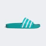 ADIDAS ADILETTE            CGREEN/FTWWHT/CGREEN