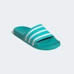 ADIDAS ADILETTE            CGREEN/FTWWHT/CGREEN - Image 5