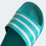 ADIDAS ADILETTE            CGREEN/FTWWHT/CGREEN - Image 7