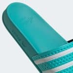 ADIDAS ADILETTE            CGREEN/FTWWHT/CGREEN - Image 8