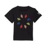 ADIDAS SHORT TEE SET       BLACK - Image 2