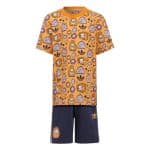 ADIDAS SHORT TEE SET       HAZORA/MULTCO