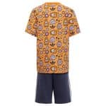 ADIDAS SHORT TEE SET       HAZORA/MULTCO - Image 2