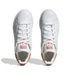ADIDAS STAN SMITH J        FTWWHT/OWHITE/PRERED - Image 5