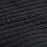 SOLID CREW SOCK     BLACK/WHITE - Image 5