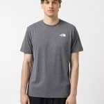 THE NORTH FACE M S/S REDBOX TEE TNFMEDIUMGRYHTR