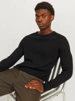 JACKJONES JJPANNEL KNIT CREW NECK AW24 - Image 5