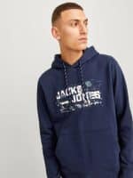 JACKJONES JCOOUTDOOR LOGO SWEAT HOOD SN - Image 5