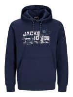 JACKJONES JCOOUTDOOR LOGO SWEAT HOOD SN - Image 7