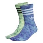 ADIDAS ORIGINALS TIEDYE SOCK 2PP     PREBLU/NGTFLA/SEGRSP