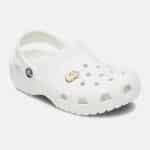 CROCS JIBBITZ  GOLD DOUBLE HEART - Image 2