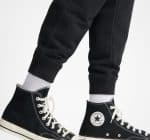 CONVERSE CLASSIC FIT WEARERS LEFT STAR CHEV EMB FLEECE PANT FT - Image 4