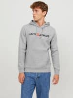 JACKJONES JJECORP OLD LOGO SWEAT HOOD NOOS