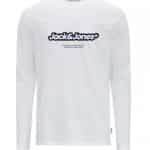 JACKJONES JORVESTERBRO NEWTON BRANDING TEE LS CN