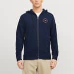 JACKJONES JJSIMON SWEAT ZIP HOOD
