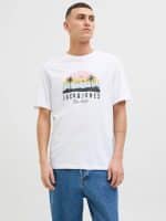 JACKJONES JJPALM TEE SS CREW NECK LN