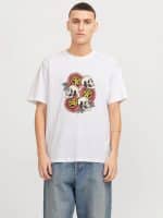JACKJONES JORANATOMY SKULL TEE SS CREW NECK SN